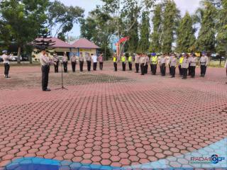 Polres Langkat Turunkan 171 Personil, Pengamanan Ibadah Tahun Baru 2024 Gereja